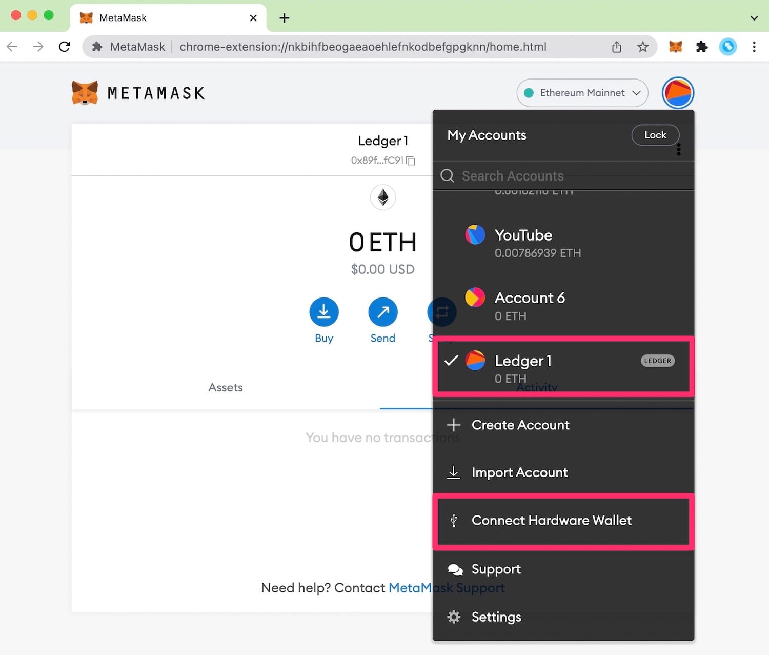 metamask_connect_ledger